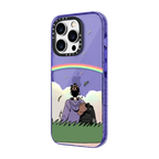 Grim B Rainbow for Him Case | iPhone 14 Pro Max / Impact Case / Peri Purple | Image 2