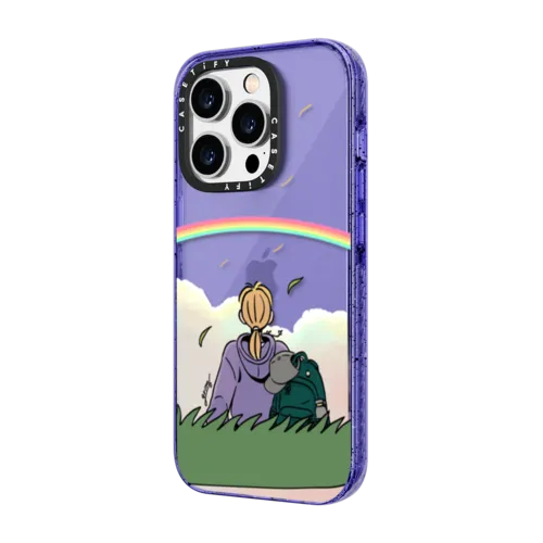 Grim B Rainbow for Her Case | iPhone 14 Pro Max / Impact Case / Peri Purple | Image 2
