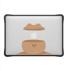 Bear In Mind MacBook | MacBook Air 13-inch (M1 / Intel) / MacBook Impact Case / Black | Image 2