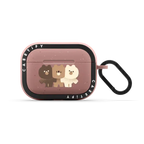 So Many Bears AirPods - A | AirPods Pro 2 / Earbuds Bounce Case / Matte Dusty Rose | Image 1