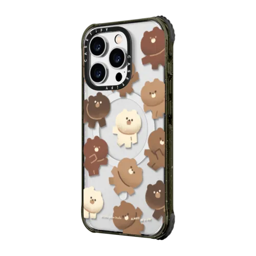 So Many Bears | iPhone 14 Pro Max / Ultra Impact Case MagSafe Compatible / Black | Image 2