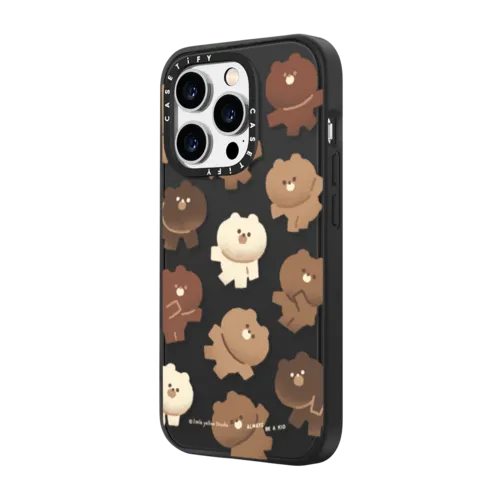 So Many Bears | iPhone 14 Pro Max / Impact Case / Matte Black | Image 2