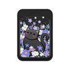 Cat in Flowers by Purringcatco
