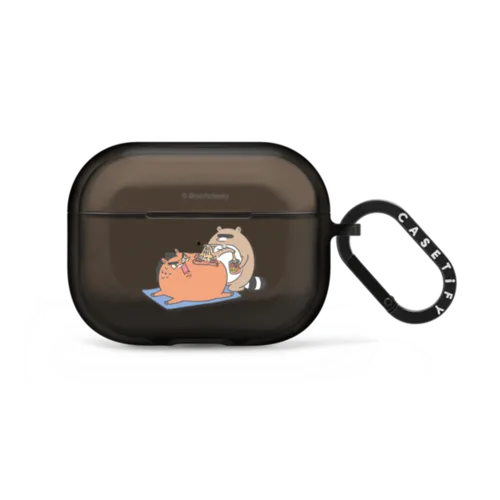 Cut It Out! by Brainholesky | AirPods Pro 2 / Earbuds Impact Case / Black | Image 1