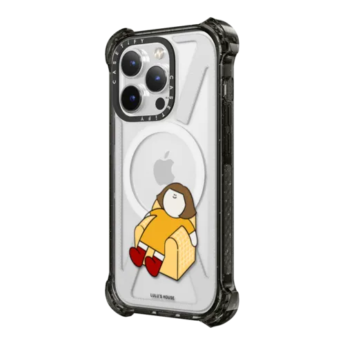 Hi I Am Lulu by Lulu | iPhone 14 Pro Max / Bounce Case MagSafe Compatible / Black | Image 2
