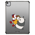 Big hug with my lovely friends by Lulu iPad | iPad Air (4th/5th gen) / iPad Impact Case / Black | Image 1