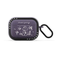 Flower Day by drawingmary | AirPods Pro 2 / Earbuds Bounce Case / Matte Deep Purple | Image 1
