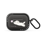 Play Day by drawingmary | AirPods Pro 2 / Earbuds Bounce Case / Matte Charcoal | Image 1