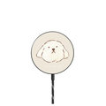 White Day by drawingmary |   / PowerThru Magnetic Wireless Charger MagSafe Compatible / Black | Image 1