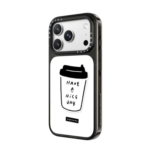 WHOSMiNG - NICE DAY | iPhone 18 Pro Max / Impact Case MagSafe Compatible - Glossy / Glossy Black | Image 2