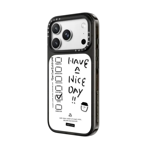 WHOSMiNG - COFFEE CUP | iPhone 18 Pro Max / Impact Case MagSafe Compatible - Glossy / Glossy Black | Image 2