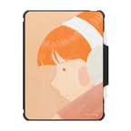 Close-up by drawingmary | iPad Pro 11-inch (3rd/4th gen) / iPad Impact Folio Case / Black | Image 1
