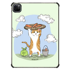 Rusadin the cat Ipad Case | iPad Pro 11-inch (3rd/4th gen) / iPad Impact Case / Black | Image 1