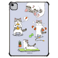 Bean The Cat Fitness Ipad Case | iPad Air (4th/5th gen) / iPad Impact Case / Black | Image 1