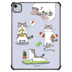 Bean The Cat Fitness Ipad Case | iPad Air (4th/5th gen) / iPad Impact Case / Black | Image 1
