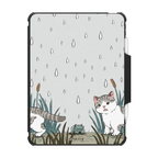 Bean The Cat With Mr. Frog Ipad Case | iPad Pro 11-inch (3rd/4th gen) / iPad Impact Folio Case / Black | Image 1