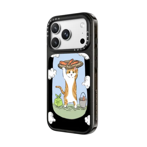 Rusadin The Cat | iPhone 18 Pro Max / Impact Case MagSafe Compatible - Glossy / Glossy Black | Image 2