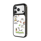 Bean The Cat Fitness | iPhone 18 Pro Max / Impact Case MagSafe Compatible - Glossy / Glossy Black | Image 2