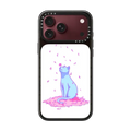 Sakura Cat | iPhone 18 Pro Max / Impact Case MagSafe Compatible - Glossy / Glossy Black | Image 1