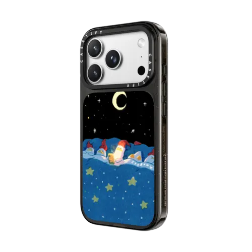 LATE NIGHT | iPhone 18 Pro Max / Impact Case MagSafe Compatible - Glossy / Glossy Black | Image 2