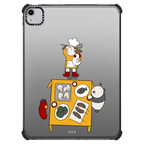 Kitchen killer by Lulu | iPad Air (4th/5th gen) / iPad Impact Case / Black | Image 1