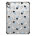"ZERO FLOODS" by ARUTA SOUP | iPad 10.9-inch (10th gen) / iPad Impact Case / Black | Image 1