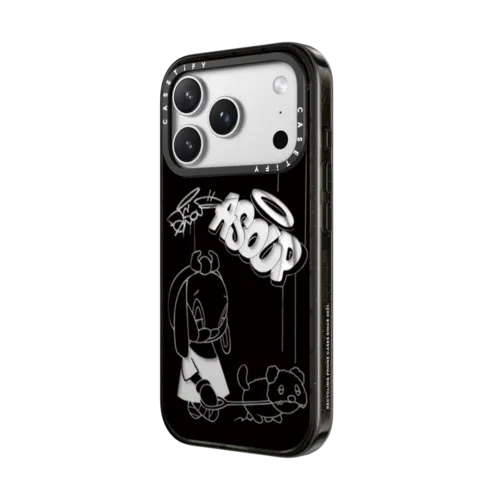 "ZERO ON THE DOG WAY" by ARUTA SOUP | iPhone 17 Pro Max / Impact Case MagSafe Compatible / Black | Image 2