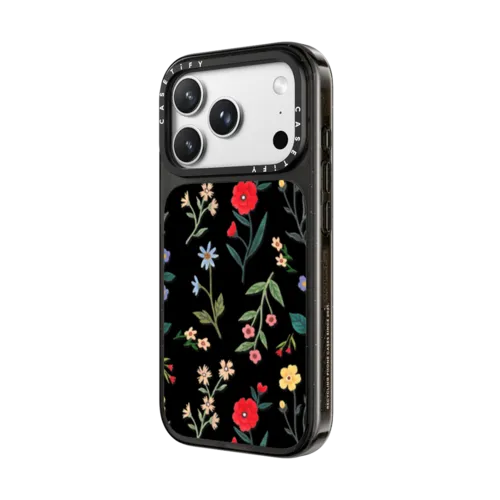 Summer Floral | iPhone 18 Pro Max / Impact Case MagSafe Compatible - Glossy / Glossy Black | Image 2