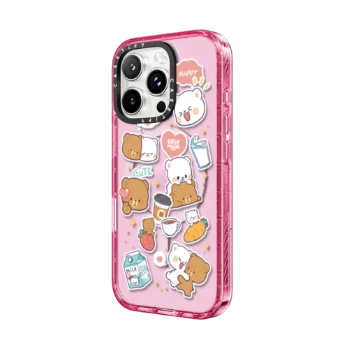 Happiness is You | iPhone 16 Pro Max / Impact Case MagSafe Compatible / Pink Fizz | Image 2