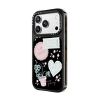 Self-Care Stickers by Ivory Paper Co | iPhone 18 Pro Max / Impact Case MagSafe Compatible - Glossy / Glossy Black | Image 2
