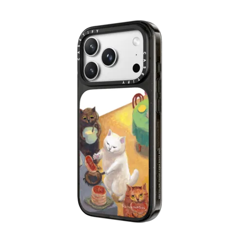 pancakes | iPhone 18 Pro / Impact Case MagSafe Compatible - Glossy / Glossy Black | Image 2