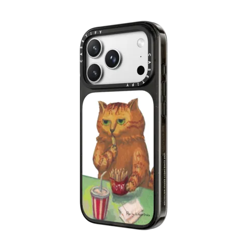 juice and potatoes | iPhone 18 Pro Max / Impact Case MagSafe Compatible - Glossy / Glossy Black | Image 2