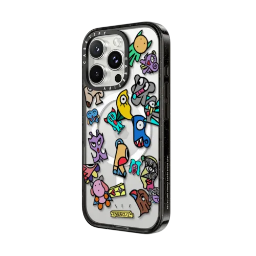 ZiBEZI Sticker Case | iPhone 16 Pro Max / Impact Case MagSafe Compatible / Black | Image 2