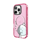 Laugh Secretly | iPhone 16 Pro Max / Impact Case MagSafe Compatible / Pink Fizz | Image 2