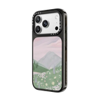 Twilight Mountains by Ivory Paper Co | iPhone 18 Pro Max / Impact Case MagSafe Compatible - Glossy / Glossy Black | Image 2