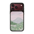 Twilight Mountains by Ivory Paper Co | iPhone 18 Pro Max / Impact Case MagSafe Compatible - Glossy / Glossy Black | Image 1