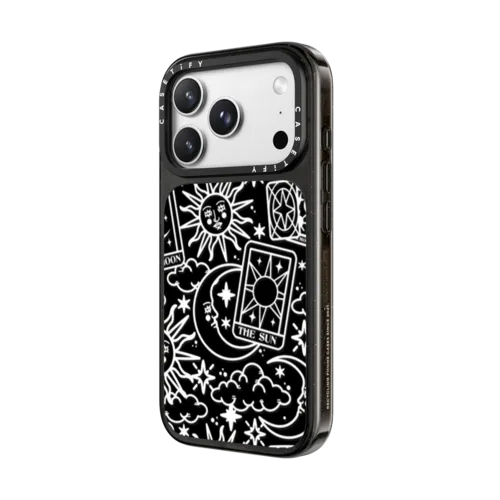 Tarot Galaxy by Chiara LB art | iPhone 18 Pro Max / Impact Case MagSafe Compatible - Glossy / Glossy Black | Image 2
