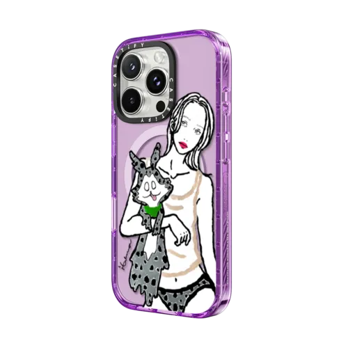 itabamoe original | iPhone 16 Pro Max / Impact Case MagSafe Compatible / Purple | Image 2
