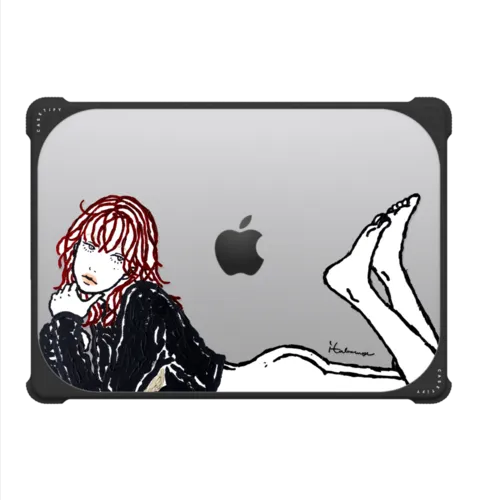 itabamoe original | MacBook Pro 14-inch (M1 - M5) / MacBook Bounce Case / Black | Image 2