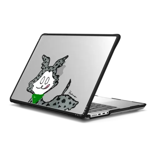 itabamoe original | MacBook Pro 14-inch (M1 - M5) / MacBook Impact Case / Black | Image 1
