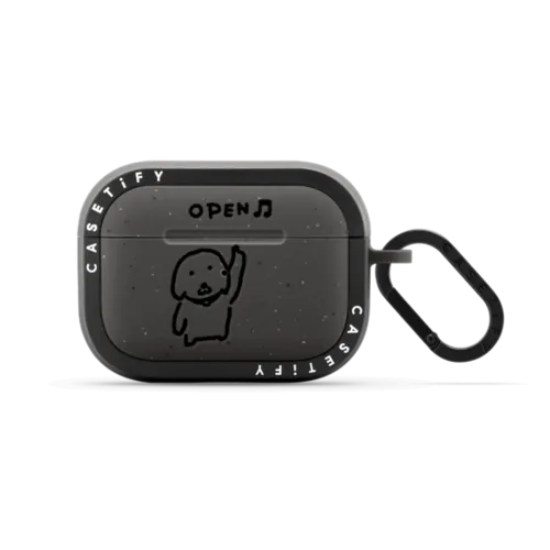 OPEN BY NAMSEE | AirPods Pro 2 / Earbuds Bounce Case / Matte Charcoal | Image 1
