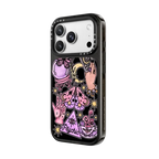 Whimsical Witch by Chiara LB art | iPhone 18 Pro / Impact Case MagSafe Compatible - Glossy / Glossy Black | Image 2
