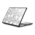 Penelope Transparent by Ivory Paper Co | MacBook Pro 14-inch (M1 - M5) / MacBook Impact Case / Black | Image 1