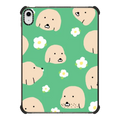 FLOWER DOG BY NAMSEE | iPad 10.9-inch (10th gen) / iPad Impact Case / Black | Image 1