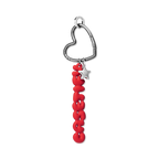 Charm Keychain - Stellar Heart - Red | Image 1