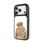 Gloomie Bunny by LeonLollipop | iPhone 18 Pro Max / Impact Case MagSafe Compatible - Glossy / Glossy Black | Image 2