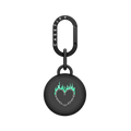 Chained Heart | AirTag / AirTag Holder / Licorice | Image 1