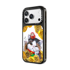 Lucky Gloomie Cat by LeonLollipop | iPhone 18 Pro Max / Impact Case MagSafe Compatible - Glossy / Glossy Black | Image 2