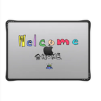 ZiBEZI Welcome Home Macbook Case | MacBook Pro 14-inch (M1 - M5) / MacBook Impact Case / Black | Image 2