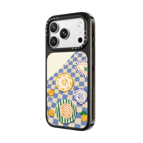 Picnic by Agathe Marty | iPhone 18 Pro Max / Impact Case MagSafe Compatible - Glossy / Glossy Black | Image 2